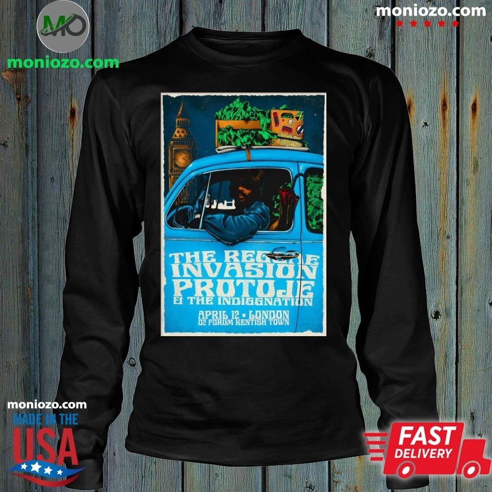 Protoje April 12 2026 In London UK Poster Shirt