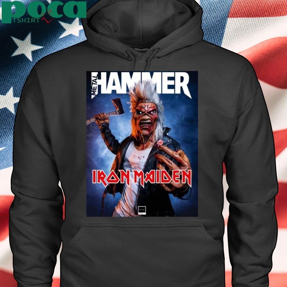 Iron Maiden X Metal Hammer New Issue 405 Premium Celebrates Iron Maiden 50th Birthday Home Decor Poster T-shirt