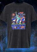 Peanuts Characters Celebrate Independence Day Happy 4th of July Kentucky Wildcats T-Shirt