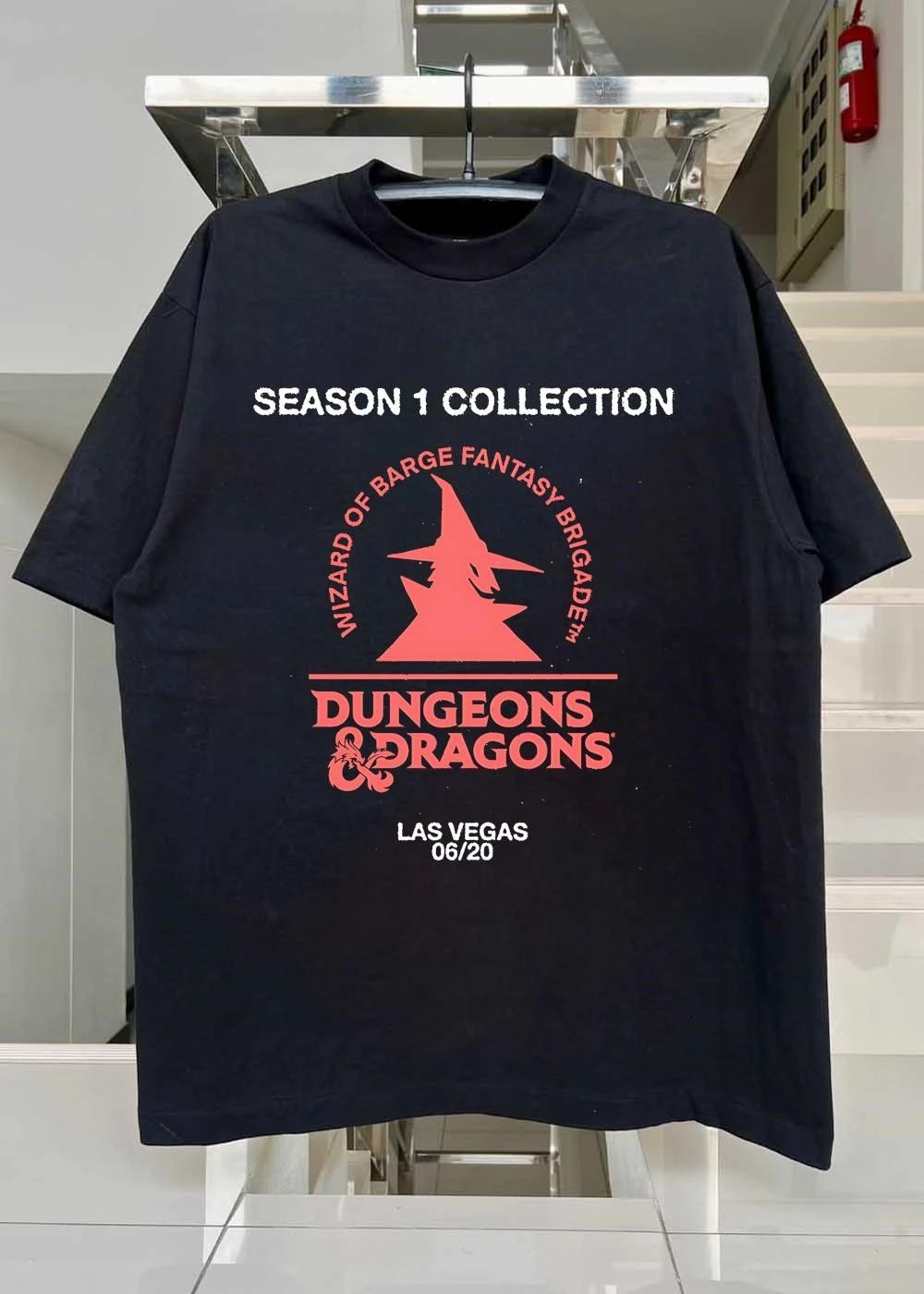 Season 1 Collection Barge Fantasy Brigade Wizard Dungeons Dragons shirt