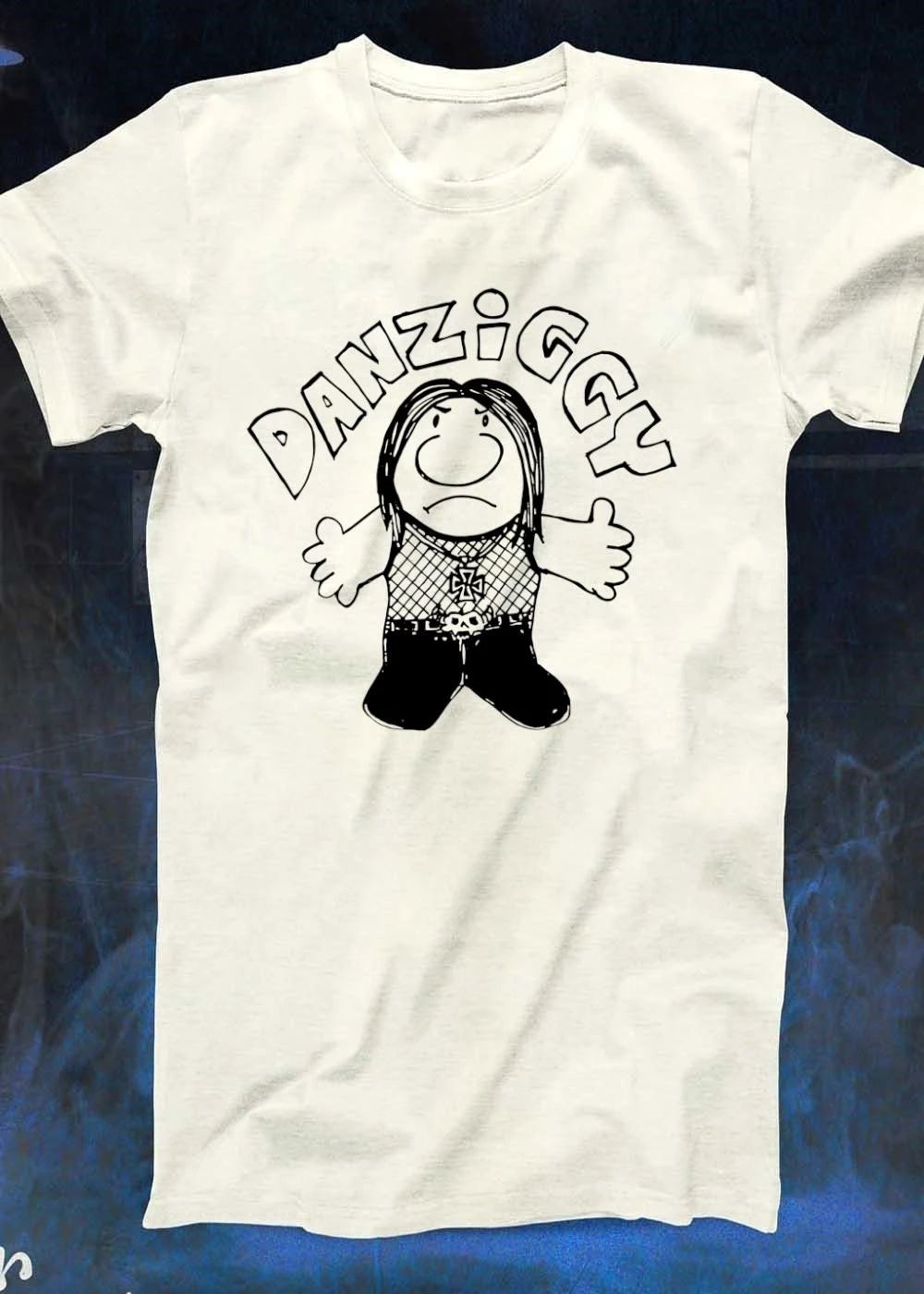 Danziggy Glenn Danzig band heavy metal music gothic rock Ziggy comic strip Danziggy shirt