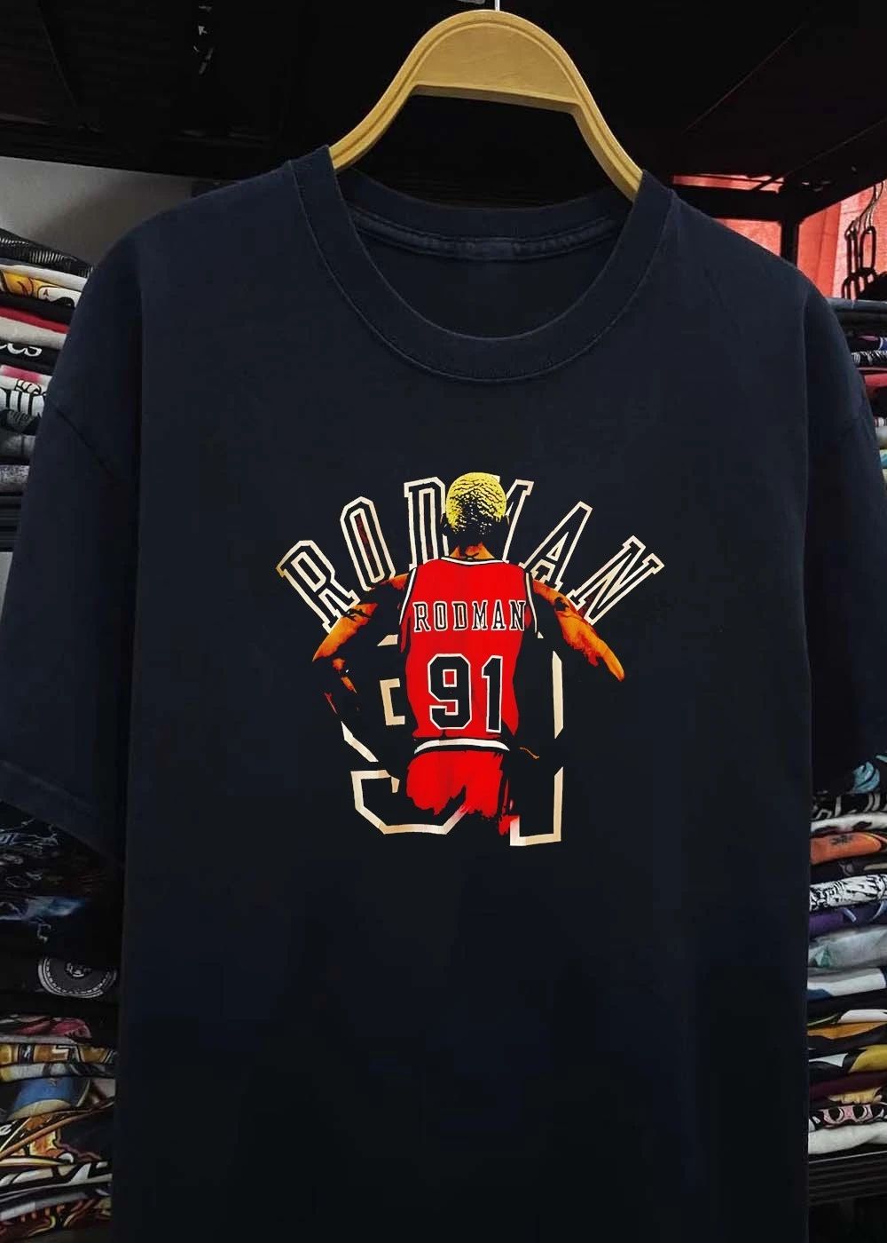 Dennis Rodman vintage 90s Basketball shirt