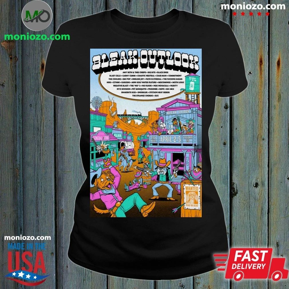 Bleak Outlook Vol 8 4 2-4 5 2026 Tacoma WA Poster Shirt
