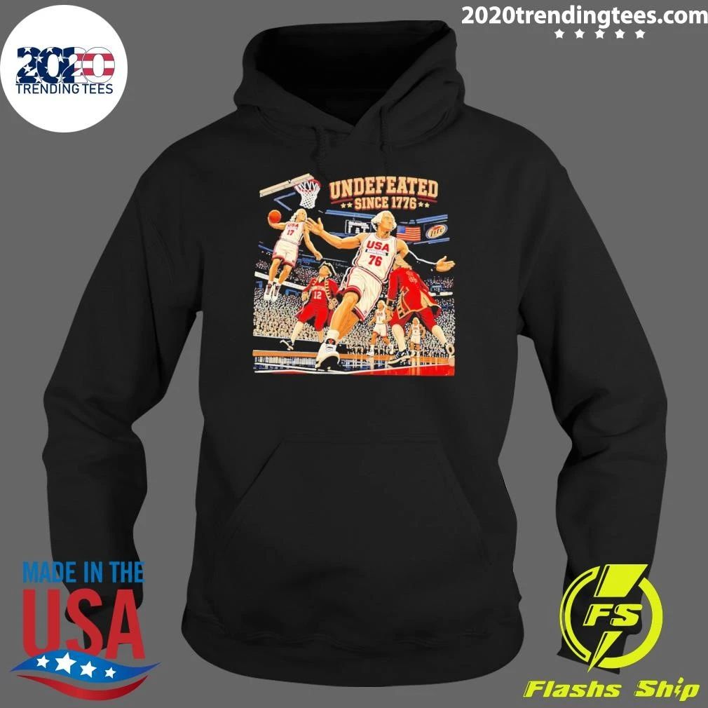 George Washington Undefeated Since 1776 Basketball Shirt