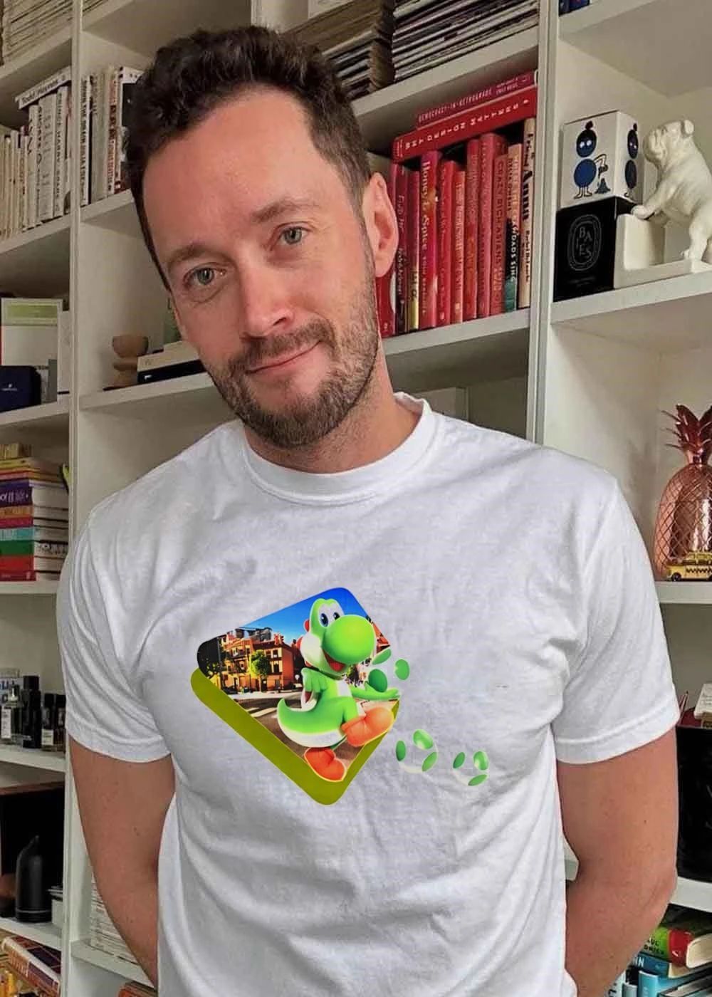 Yoshi Holding Egg Kids Apparel shirt