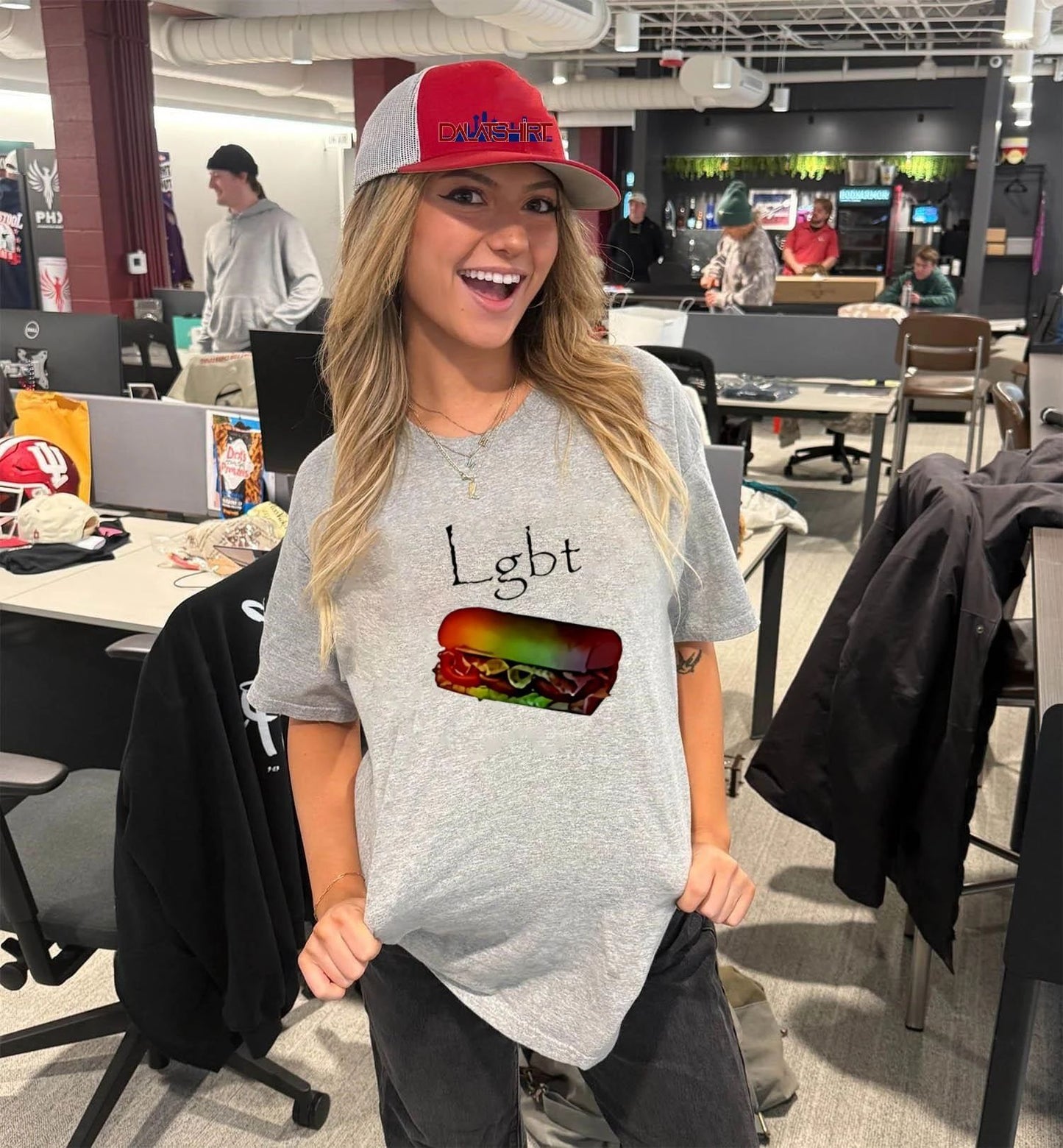 LGBT burgers shirt