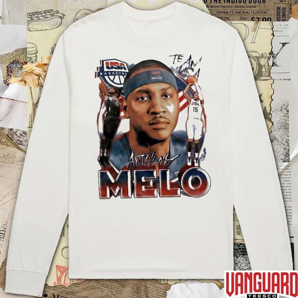 Carmelo Anthony Player Team Usa Basketball Vintage t-shirt