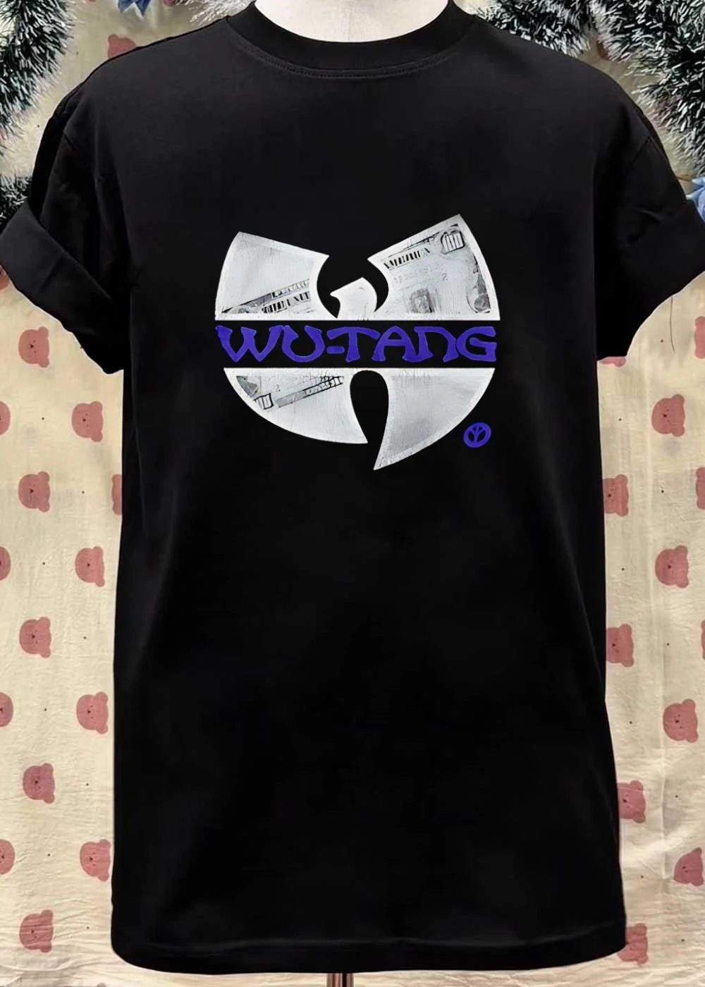 Wu Tang Clan Dollar Bill Texture Logo shirt