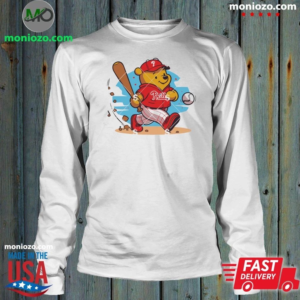 Original Pooh Bear Philadelphia Phillies Baseball 2026 Shirt