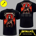 Limited Edition Metallica Celtic Skull King Concert T-Shirt Cardiff Wales 2026