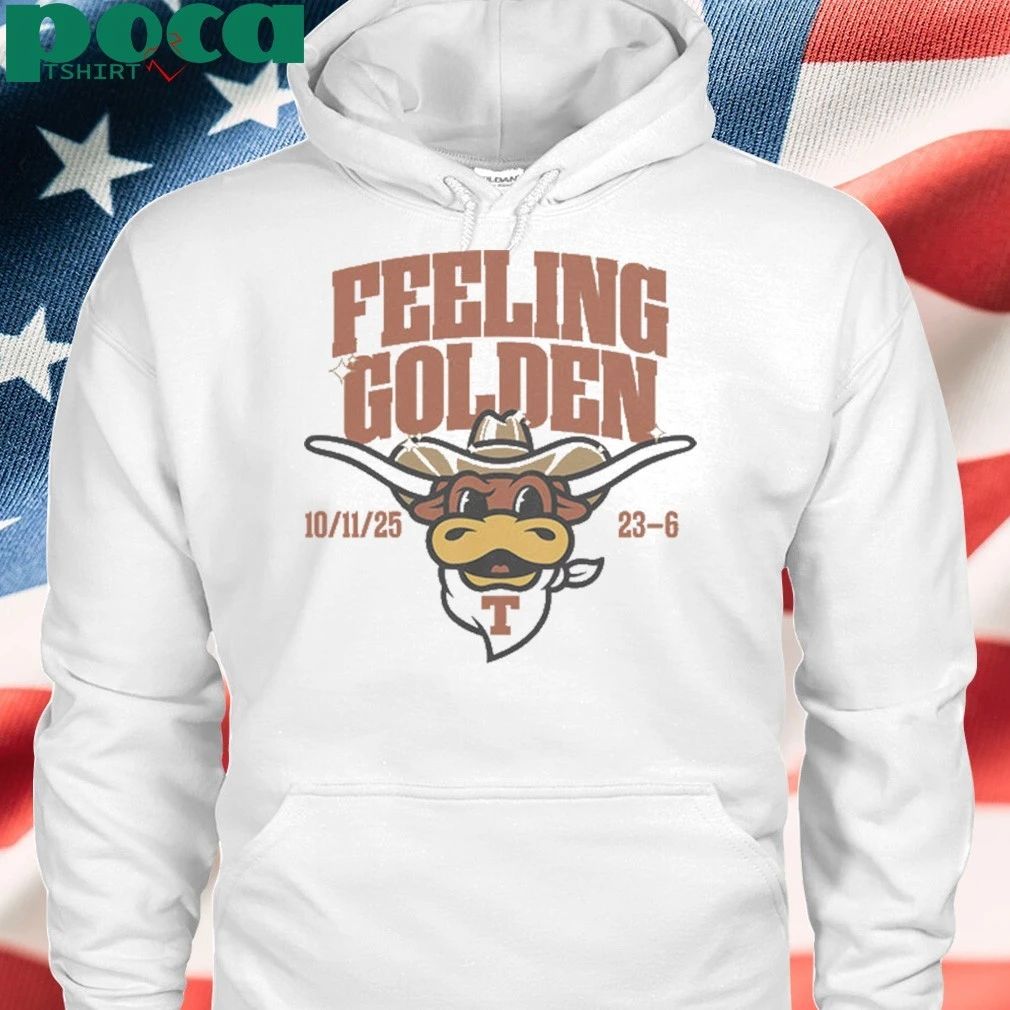 Texas Football Feeling Golden Shirt