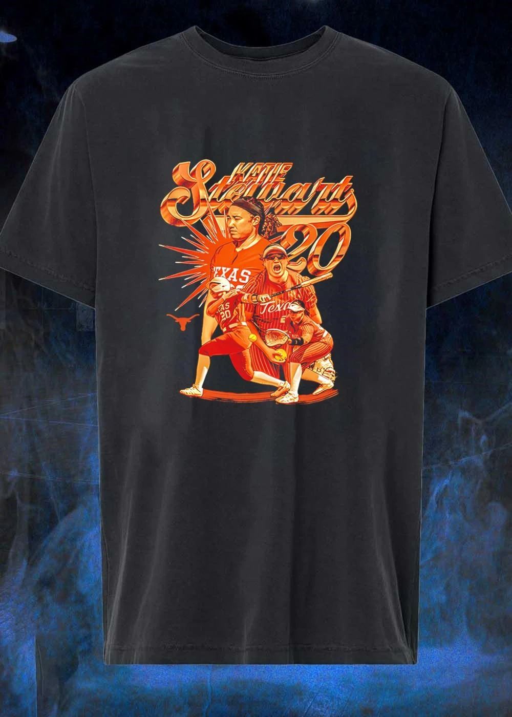 Texas Longhorns NCAA Softball Katie Stewart Player 20 shirt