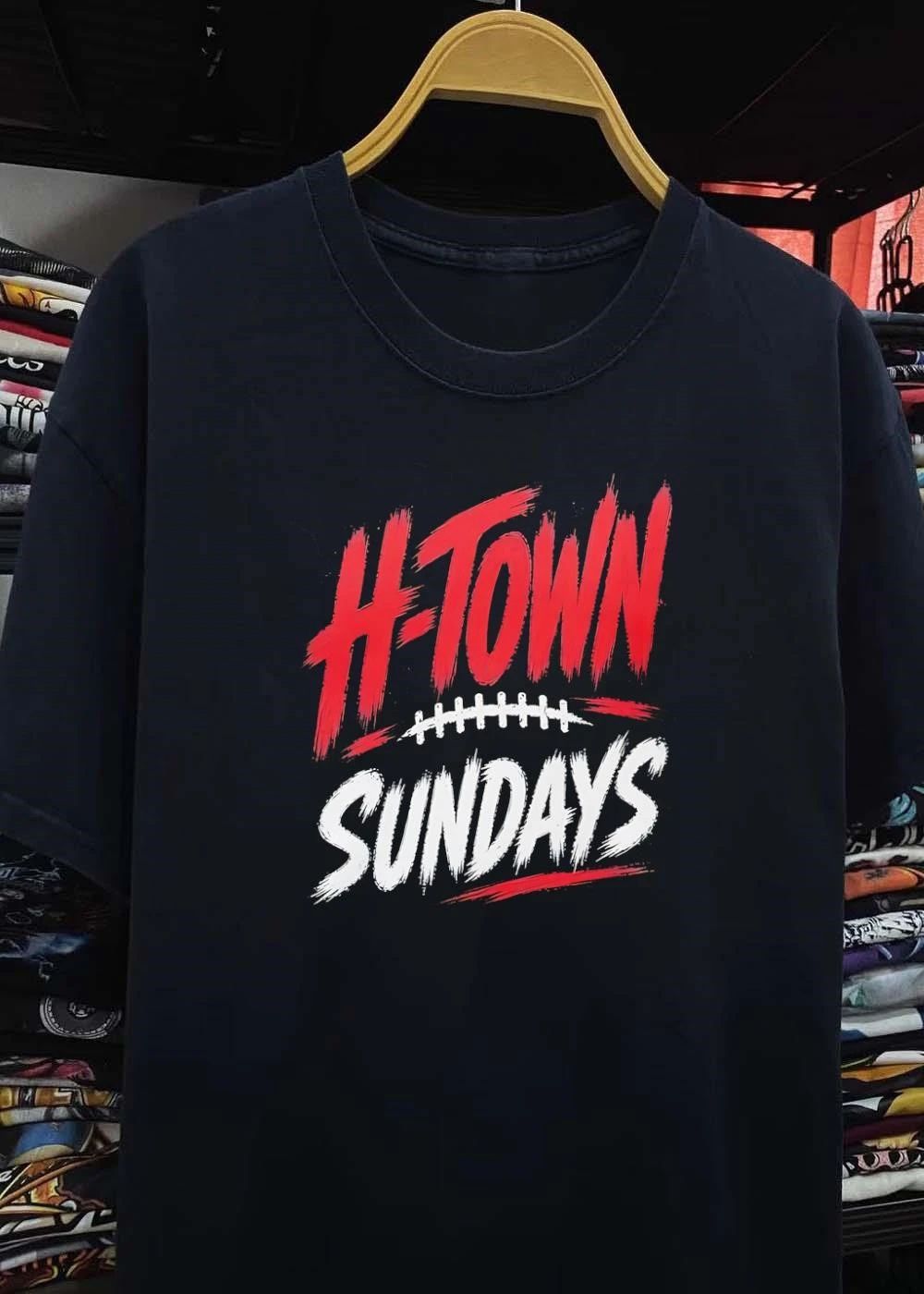 H-Town Sundays Houston Football T-Shirt
