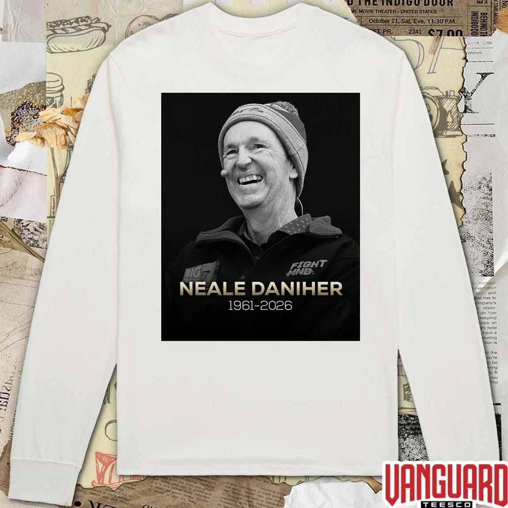 Neale Daniher 1961 – 2026 Footy on Nine Poster t-shirt