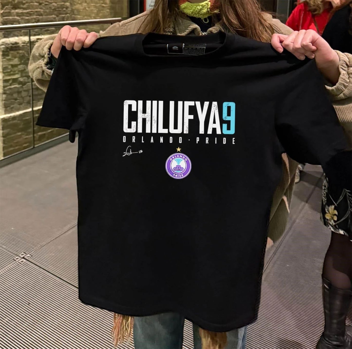 Prisca Chilufya Orlando Pride Elite shirt