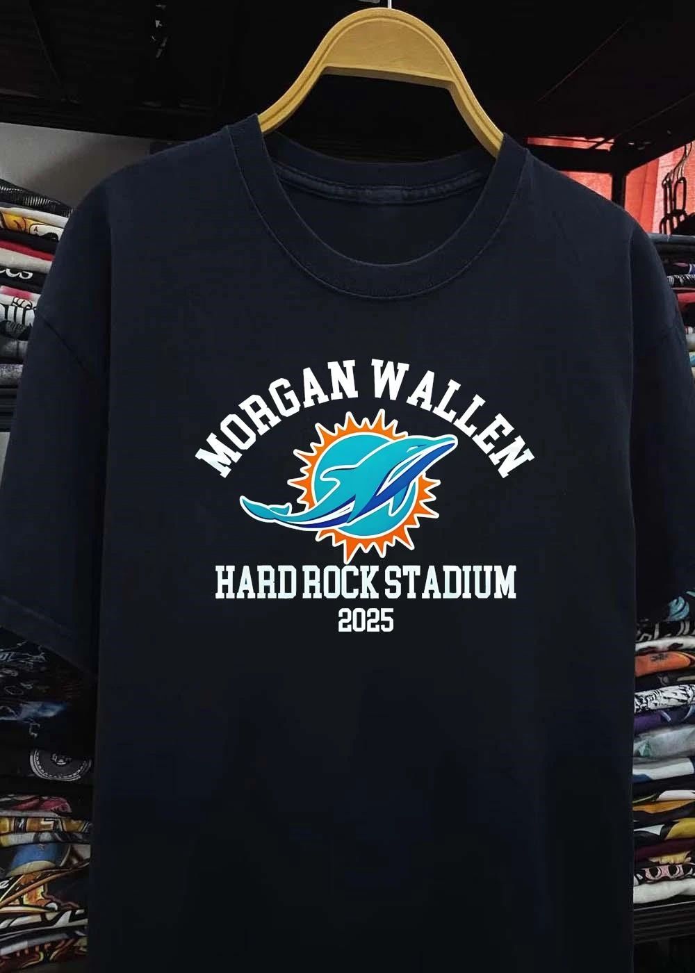 Miami Dolphins x Morgan Wallen Tour 2026 shirt