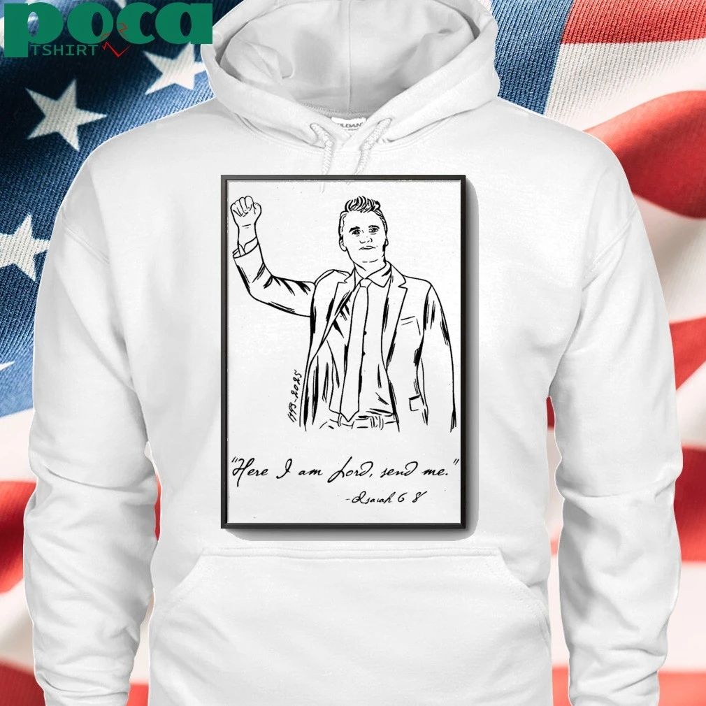 Charlie Kirk Here I Am Lord Send Me Poster 2025 shirt