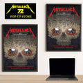 Metallica Bucharest Romania May 13 2026 At Arena Nationala 2026 M72 European Tour Poster Palace of the Parliament Skull