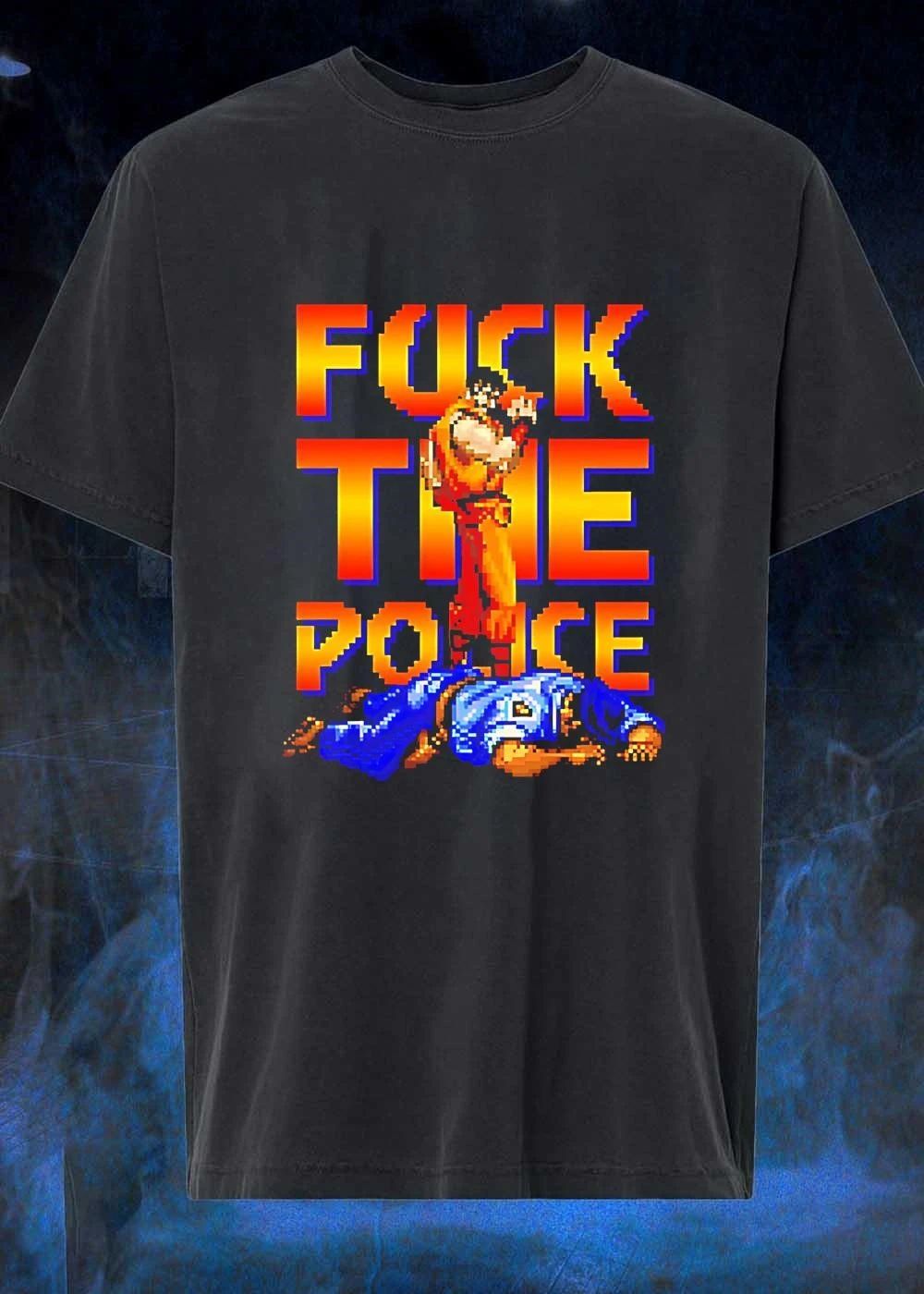 Fuck the Police Contra video games shirt
