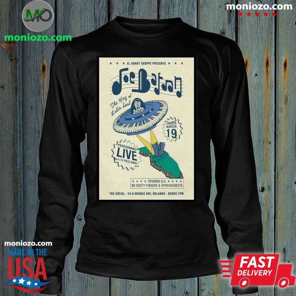 Joe Bataan Orlando FL On March 19 2026 Tour Poster Shirt