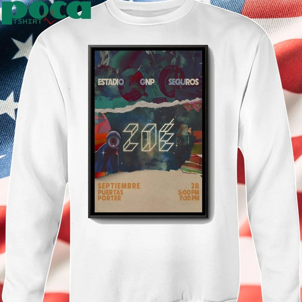ZOÉ Sep 28 2025 Estadio GNP Seguros Mexico City Poster shirt