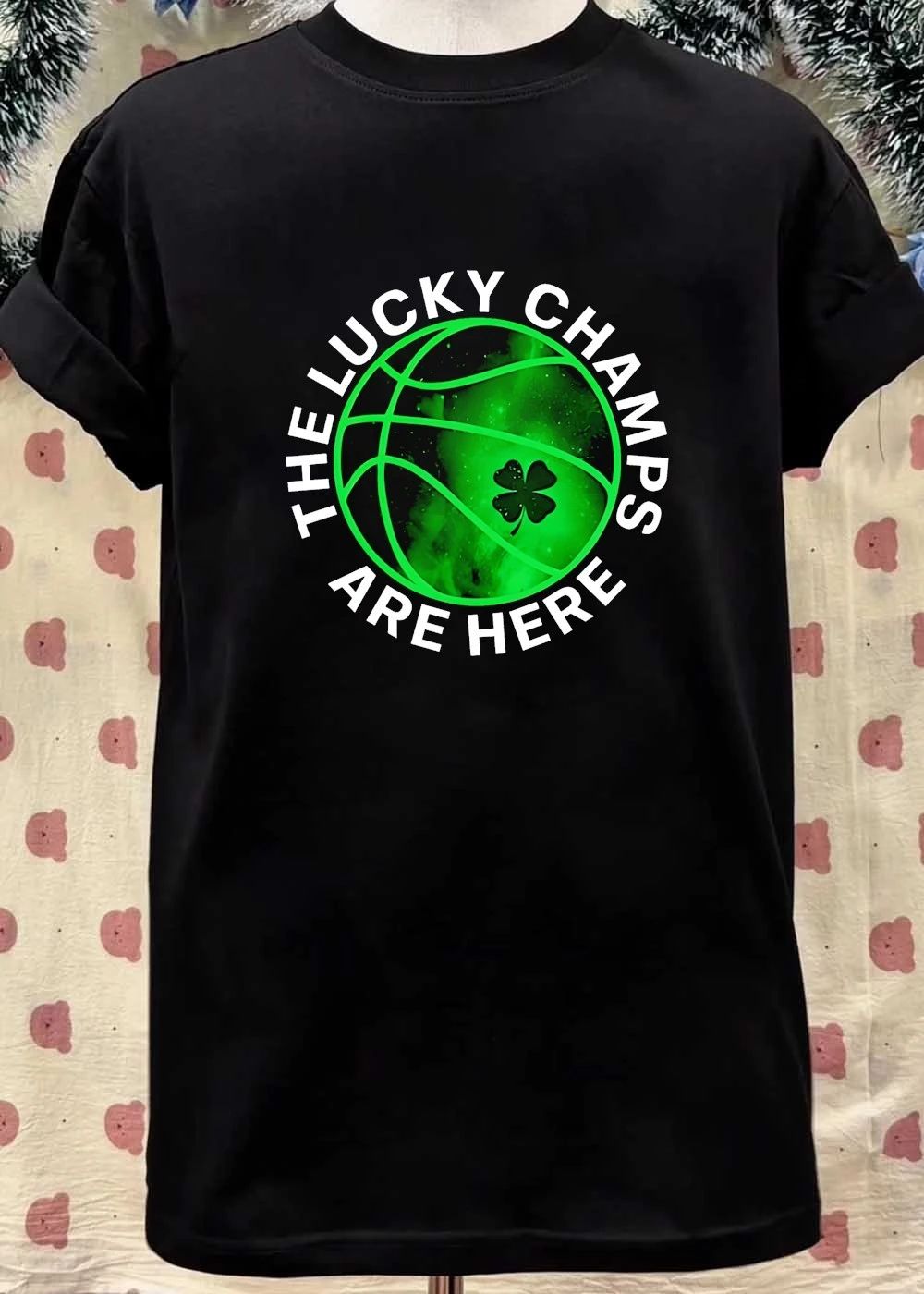 The Lucky Champs Are Here Basketball St PatrickS Day shirt
