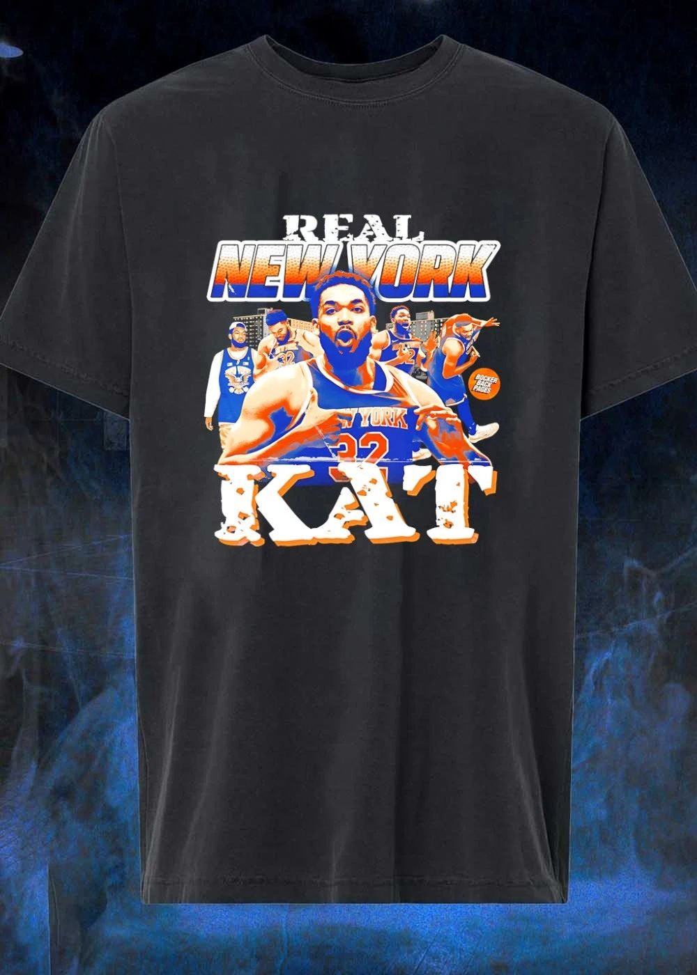 Karl-Anthony Towns Celebrating Real New York KAT T-Shirt