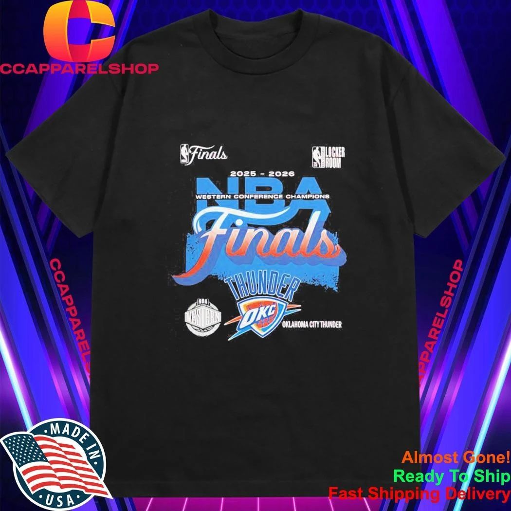 Oklahoma City Thunder Finals Western Conference Champions 2026 retro Shirt