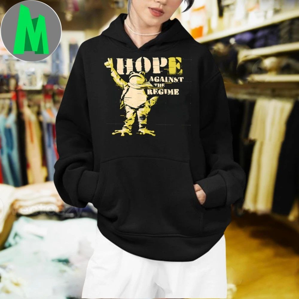 Frog Portland Hop Hope Against The Regime Grunge Shirt