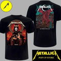 Metallica M72 Celtic Skull King combine Red Dragon Principality Stadium Shirt