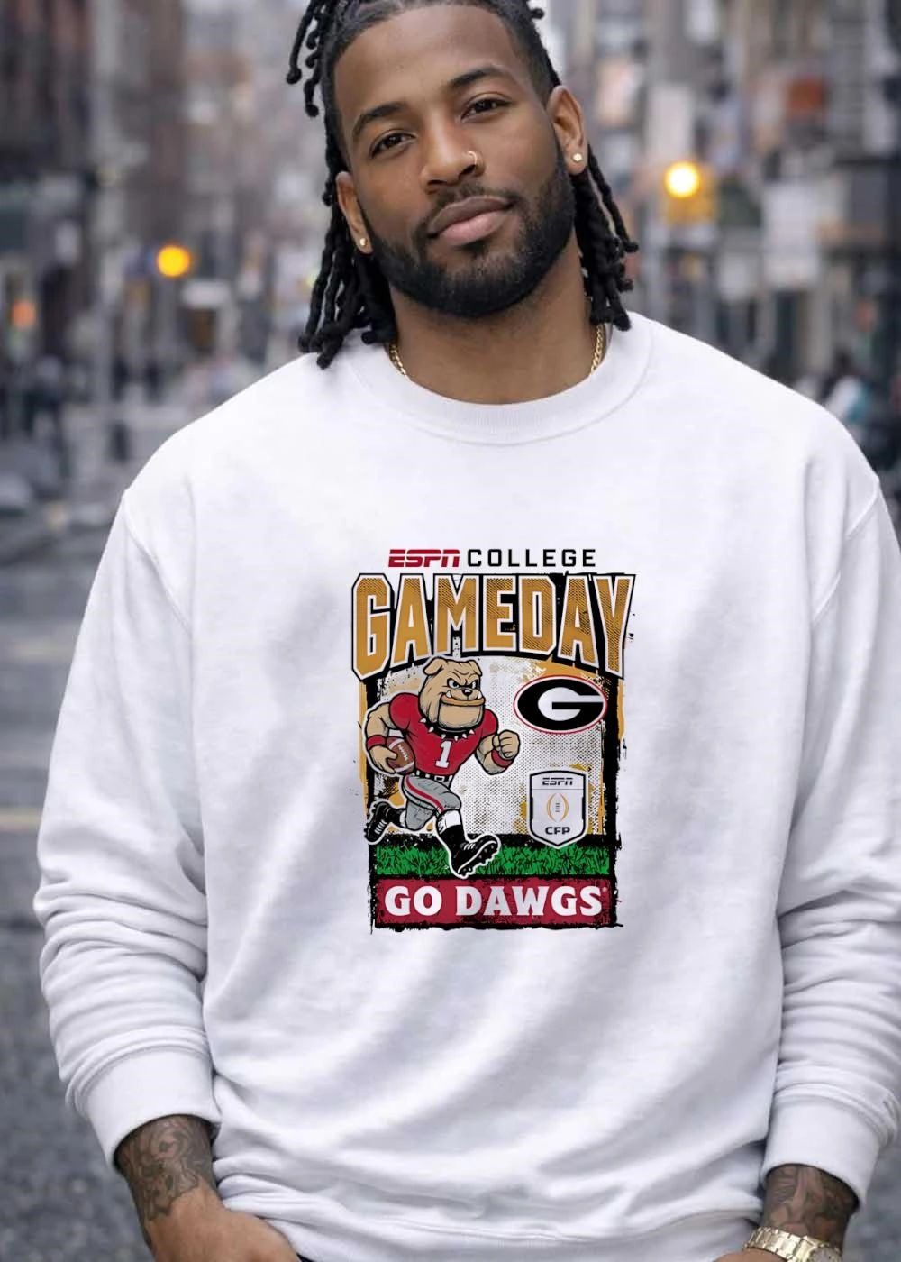 ESPN College Gameday Bulldog Georgia Bulldogs Football Go Dawgs T-Shirt