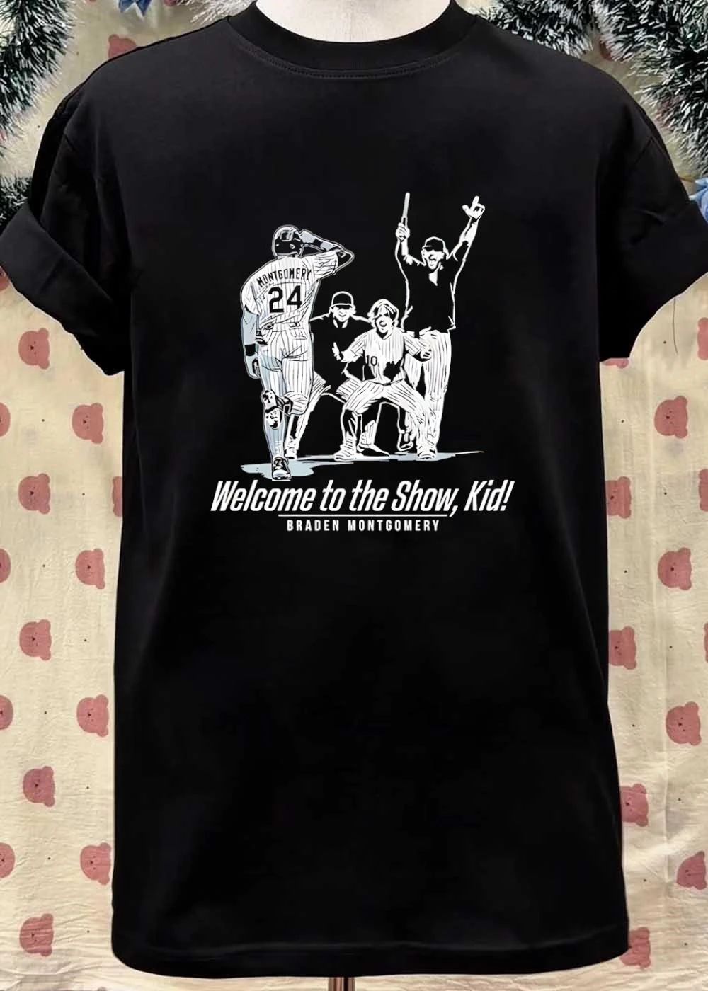 Braden Montgomery Welcome to the Show Kid Texas A&M Baseball T-Shirt