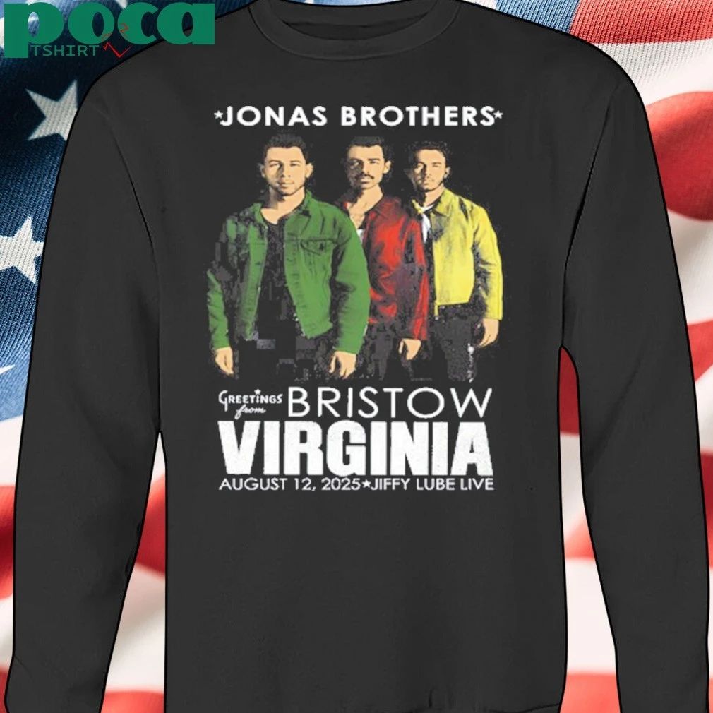 Jonas Brothers Bristow 2025 Shirt