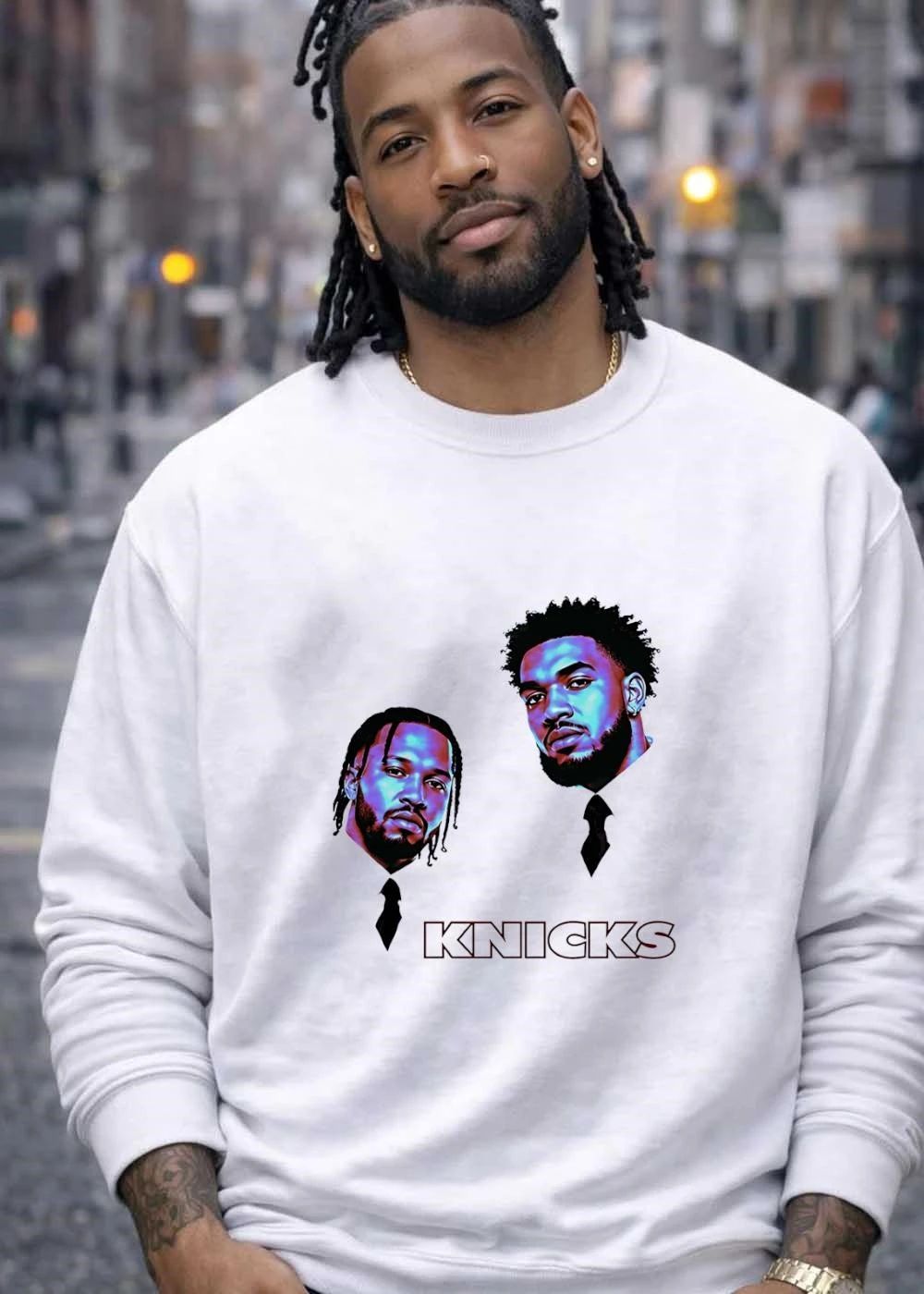 Knicks Jalen Brunson Karl-Anthony Towns Vintage shirt