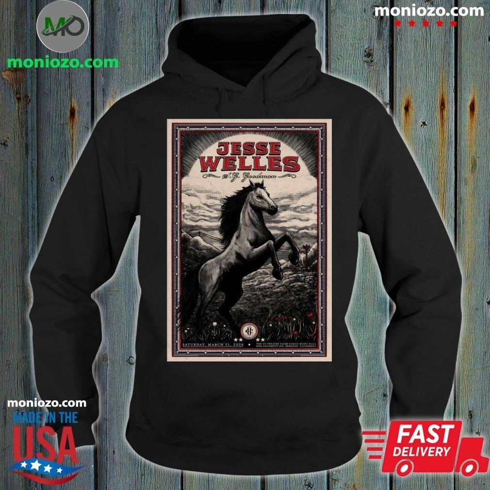 Jesse Welles Berkeley CA 3 21 2026 Poster Shirt