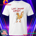 Love Language Combat Angry Funny Squirrel With Sword Meme Aesthetic Shirt