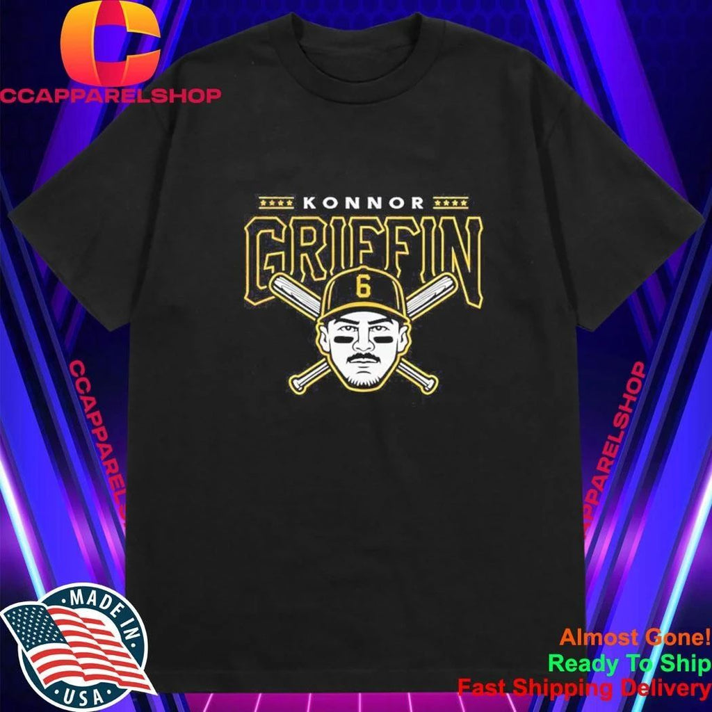 Konnor Griffin Pittsburgh Pirates MLB Baseball Prospect Team Logo Shirt
