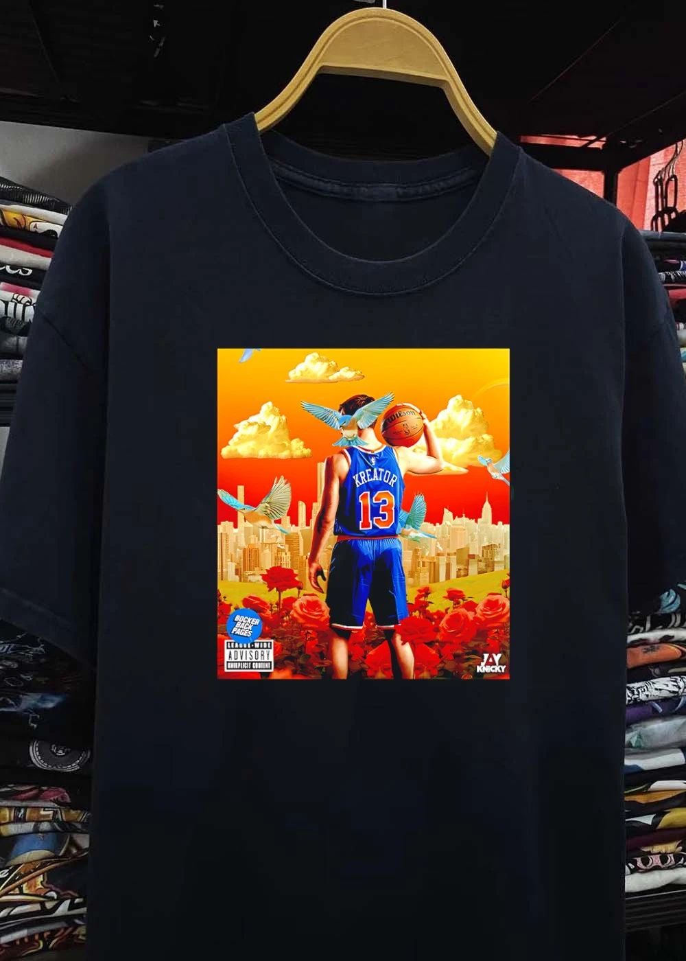 Jay Knicky Kreator 13 Back Pages League-Wide Advisory Knixplicit Content Shirt