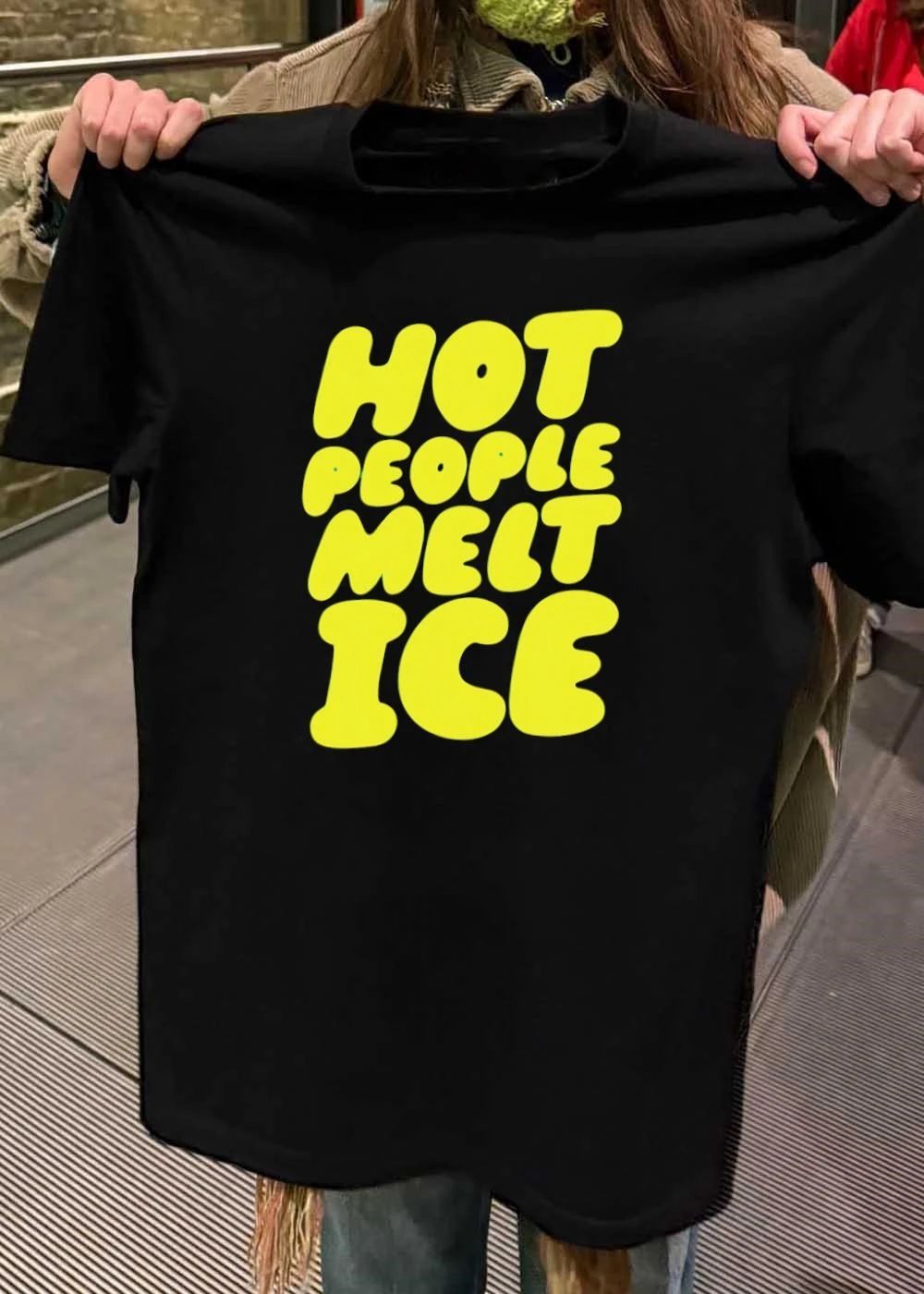The Hot People Melt Ice Graphic T-Shirt