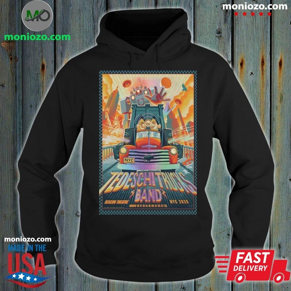 Tedeschi Trucks Band Mar 10-28 2026 Poster Beacon Theatre Shirt