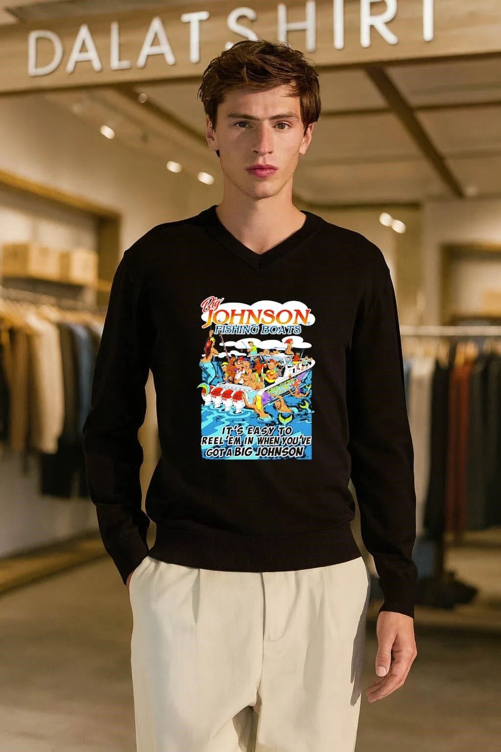 Big Johnson Fishing Boats It’s Easy To Reel’em In When You’ve Got A Big Johnson shirt