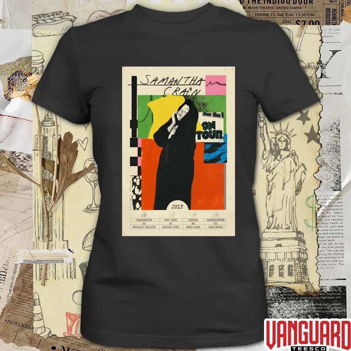 Samantha Crain On Tour 2026 July 16 Washington DC Miracle Theater Poster t-shirt
