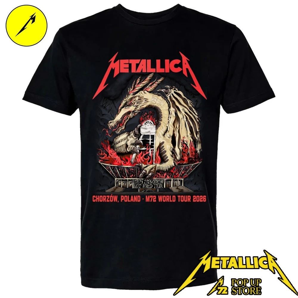 Metallica M72 Chorzów 2026 Stadion Śląski, 19 May 2026 by Karol Banach Shirt