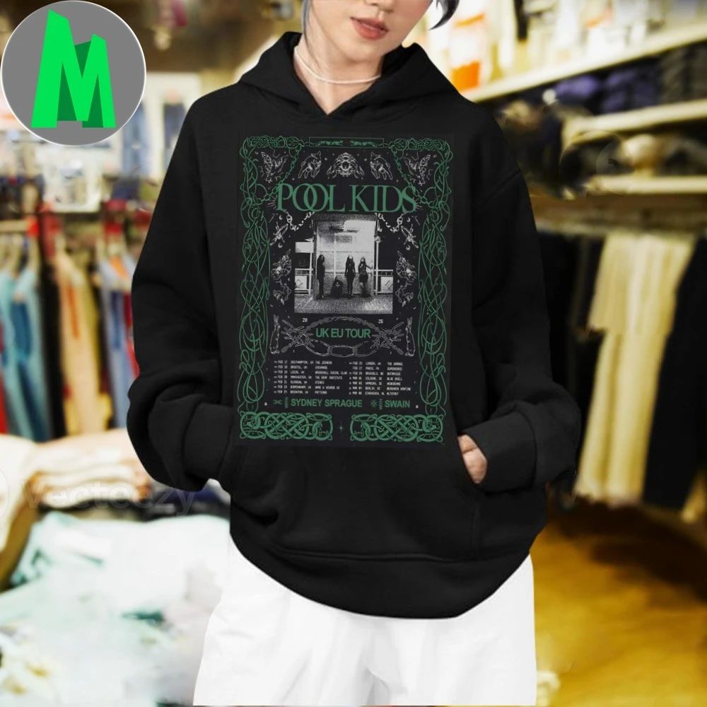Pool Kids Uk Eu Shows 2026 Poster Shirt