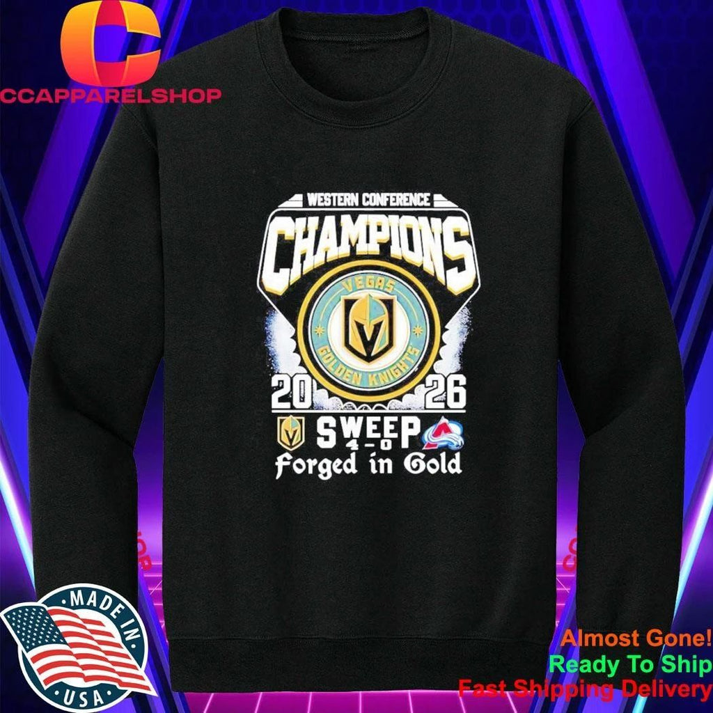 Vegas Golden Knights vs Colorado Avalanche Western Conference Champions 2026 Shirt
