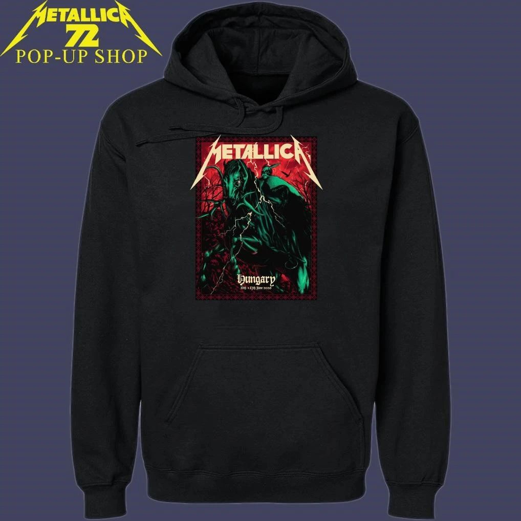 Metallica M72 Budapest Hungary June 11th 2026 Design Alex Almeida Pop-Up Shop Limited T-Shirt