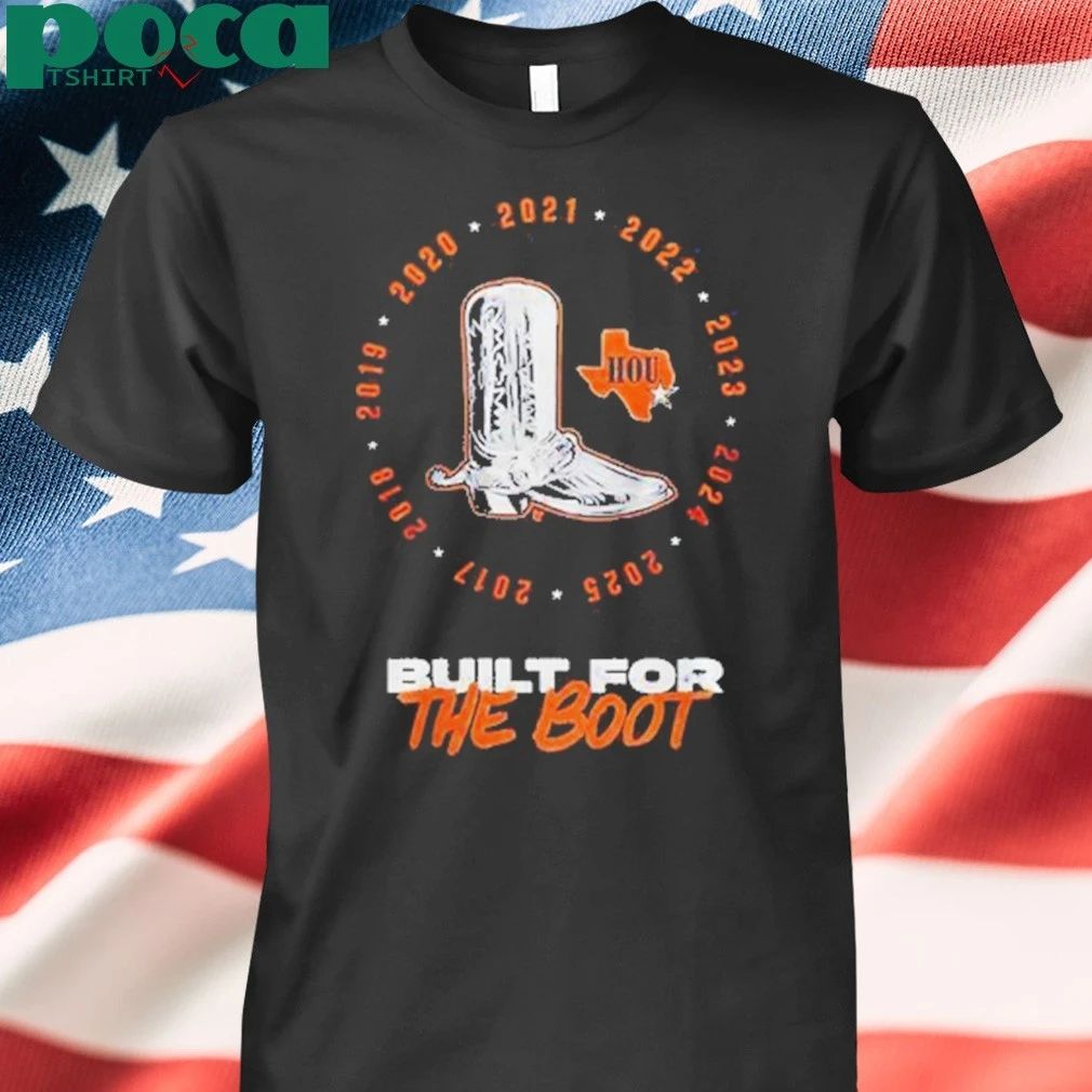 Houston Astros Silver Boot Dynasty 2025 Merch T-Shirt
