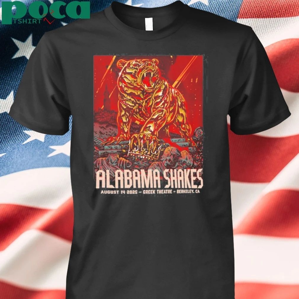 Premium Alabama Shakes 08.14.2025 Berkeley, CA Shirt