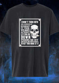 Cynical Skull Smoking Cigar I Didn’t Turn Into An Asshole Overnight Years Of People Letting Me Down Pissing Off And Dealing With Idiots T-Shirt