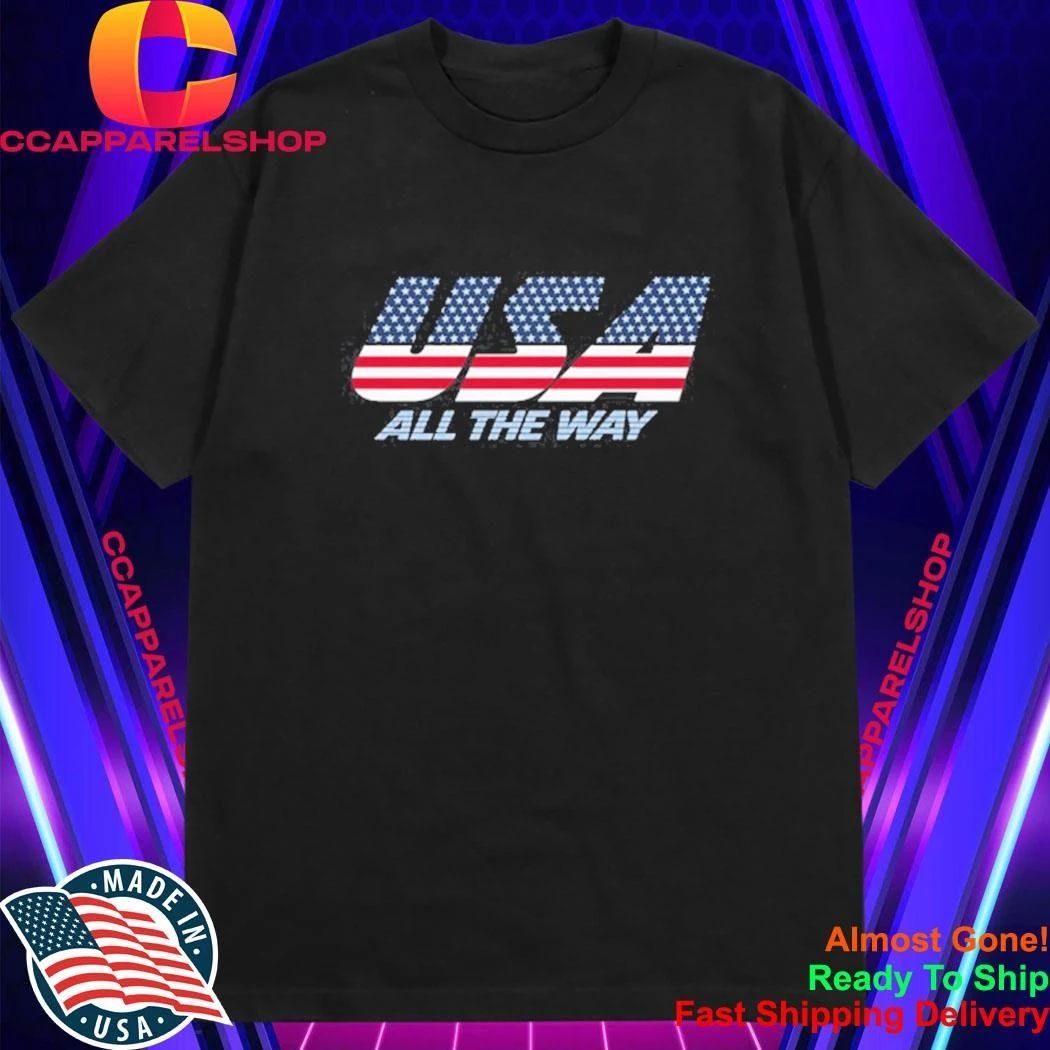 America All The Way Flag Usa Shirt